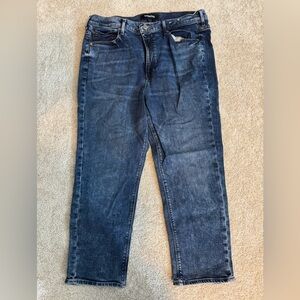 Express High Rise Women Jeans - Dark Blue